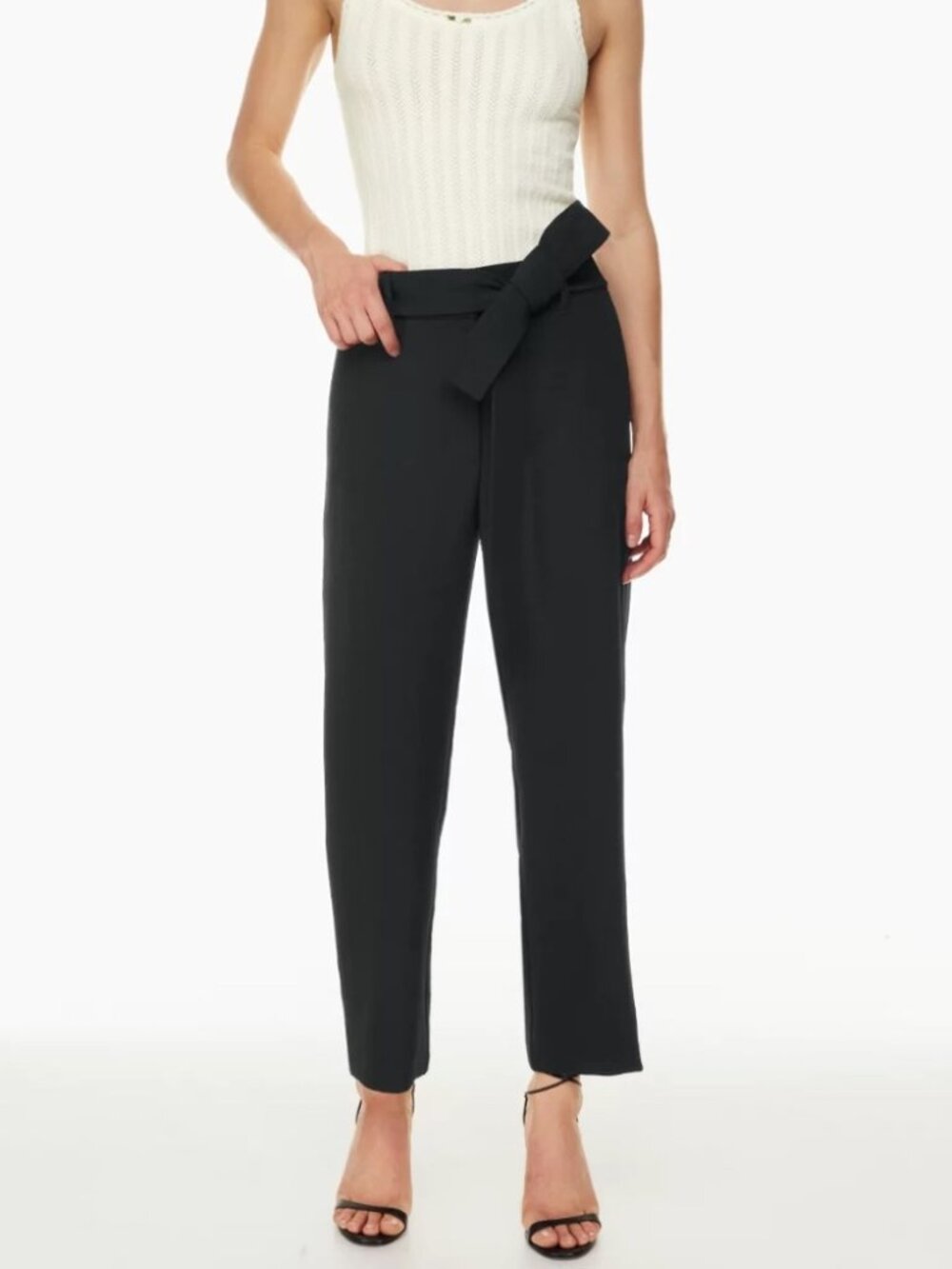 BNWT Aritzia Wilfred Tie Front Pants